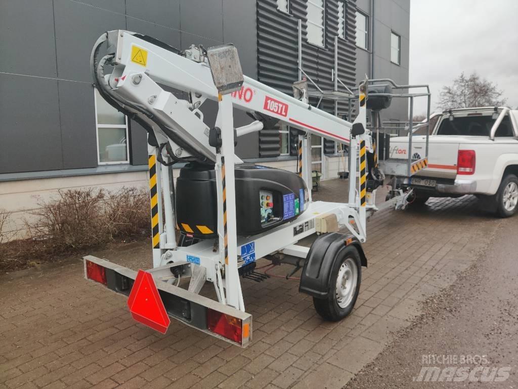 Dino 105 TL Skylift Plataformas aéreas montadas em atrelados