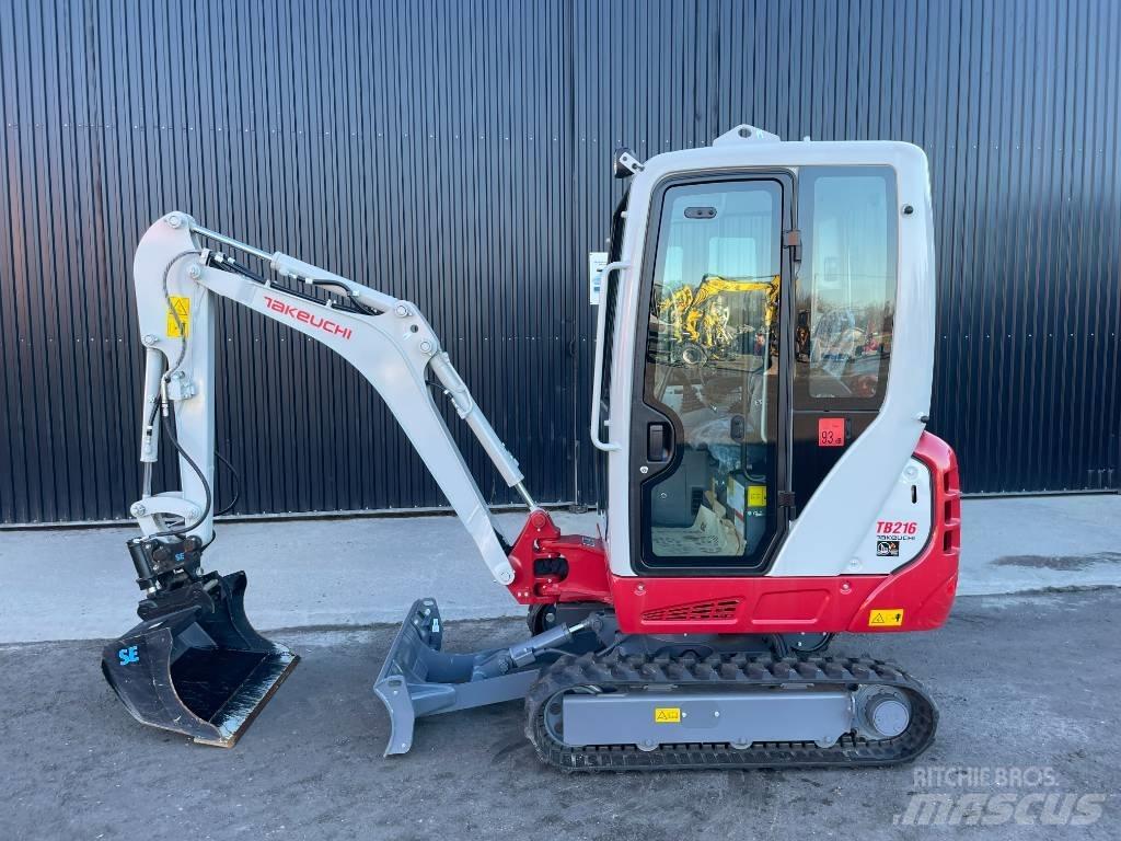 Takeuchi TB 216 Miniescavadeiras