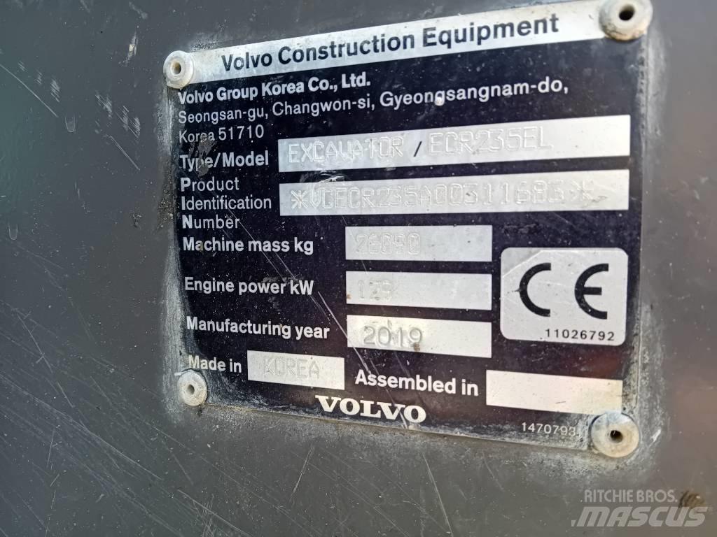 Volvo ECR 235 E Escavadeiras de esteiras