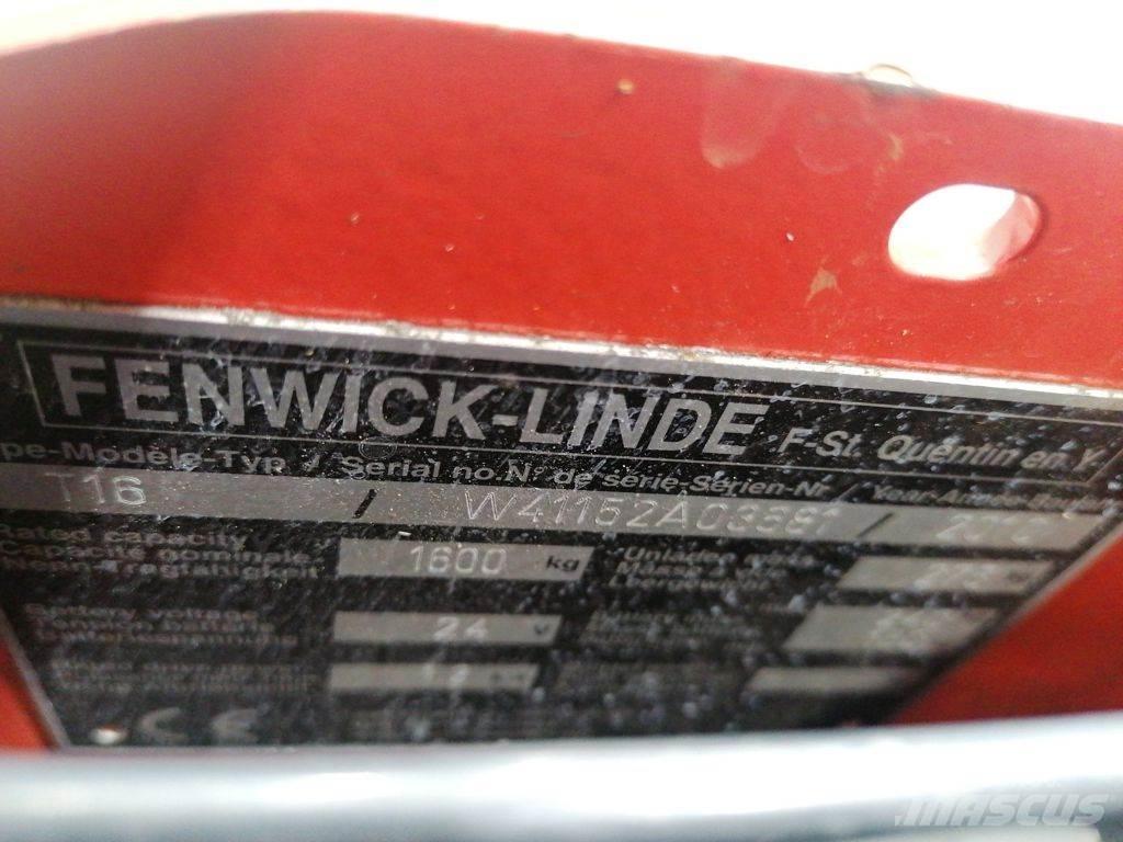Linde T16 Porta palettes