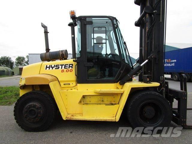 Hyster H8.00XM Empilhadores a gás