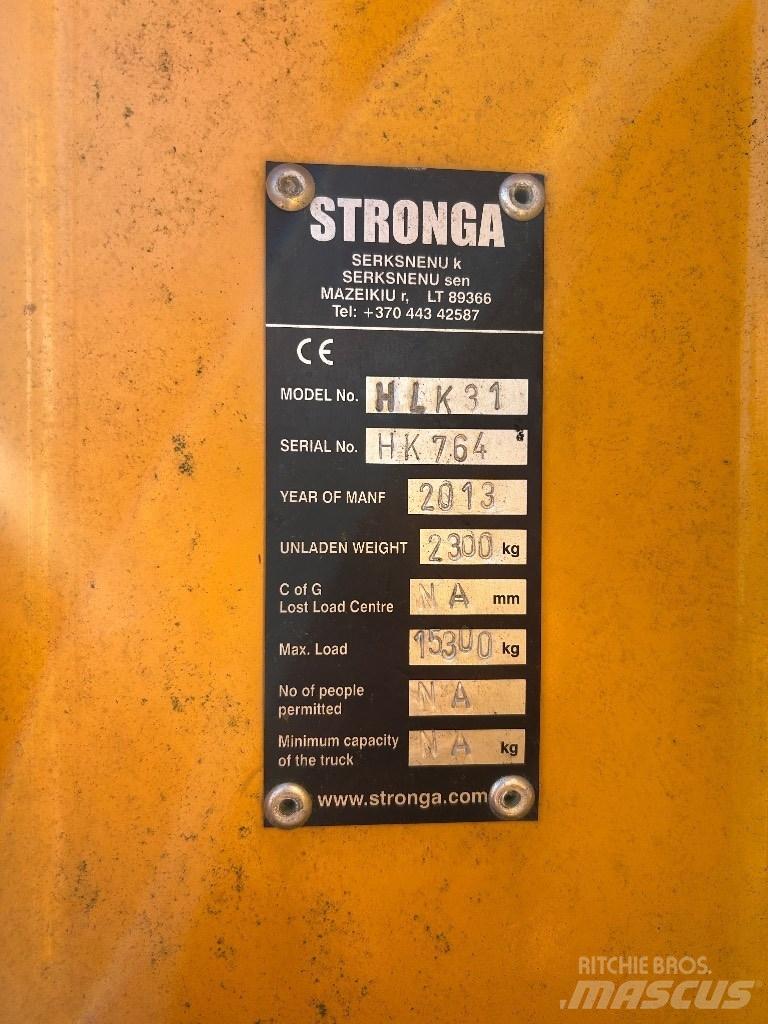 Stronga Container Elevadores de gancho