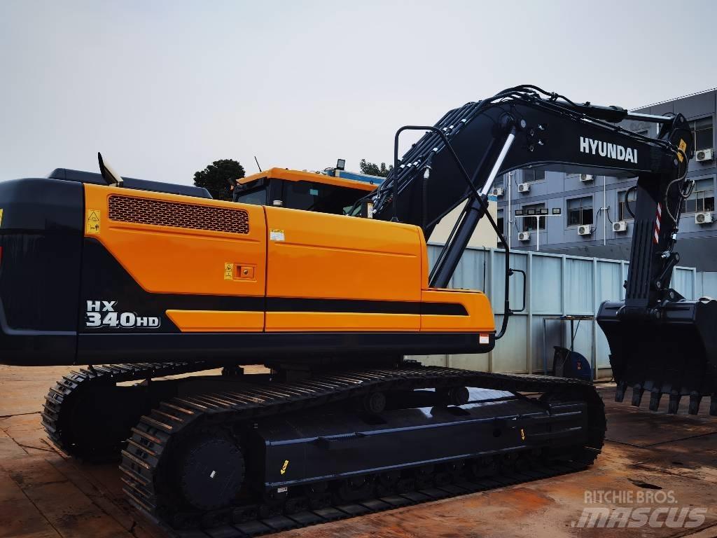 Hyundai HX340 Escavadeiras de esteiras