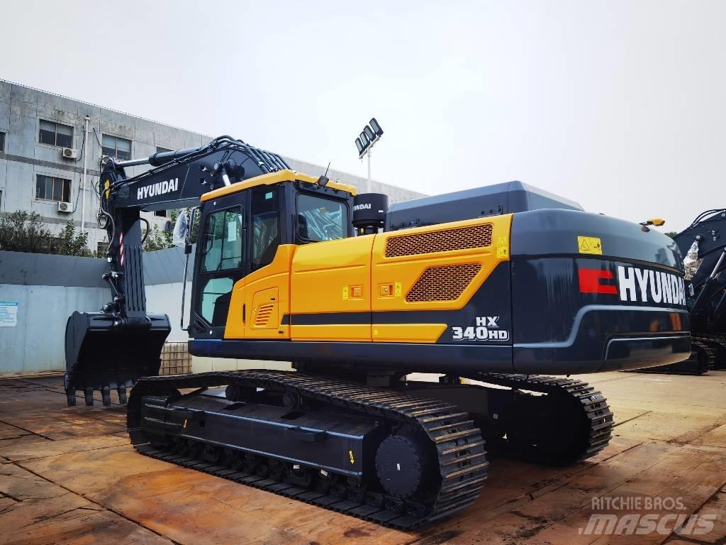 Hyundai HX340 Escavadeiras de esteiras