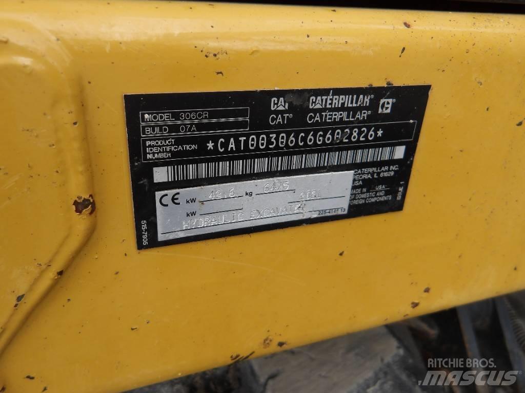 CAT 306 CR Miniescavadeiras