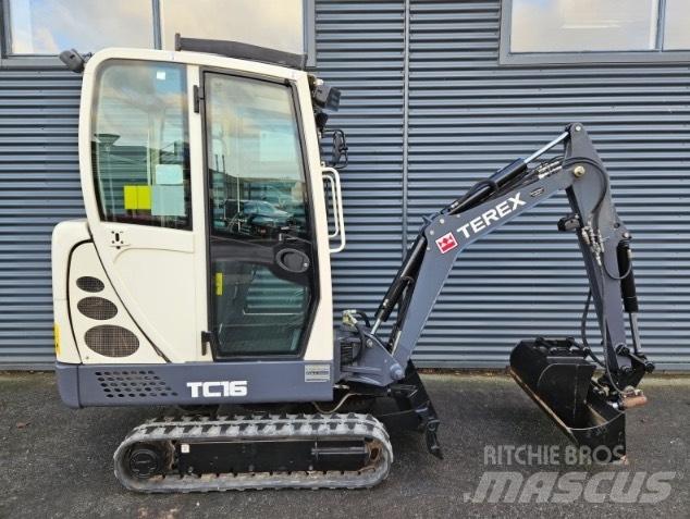 Terex tc16 Miniescavadeiras