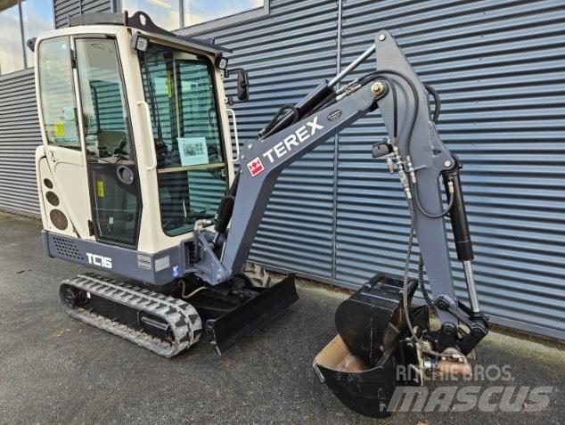 Terex tc16 Miniescavadeiras