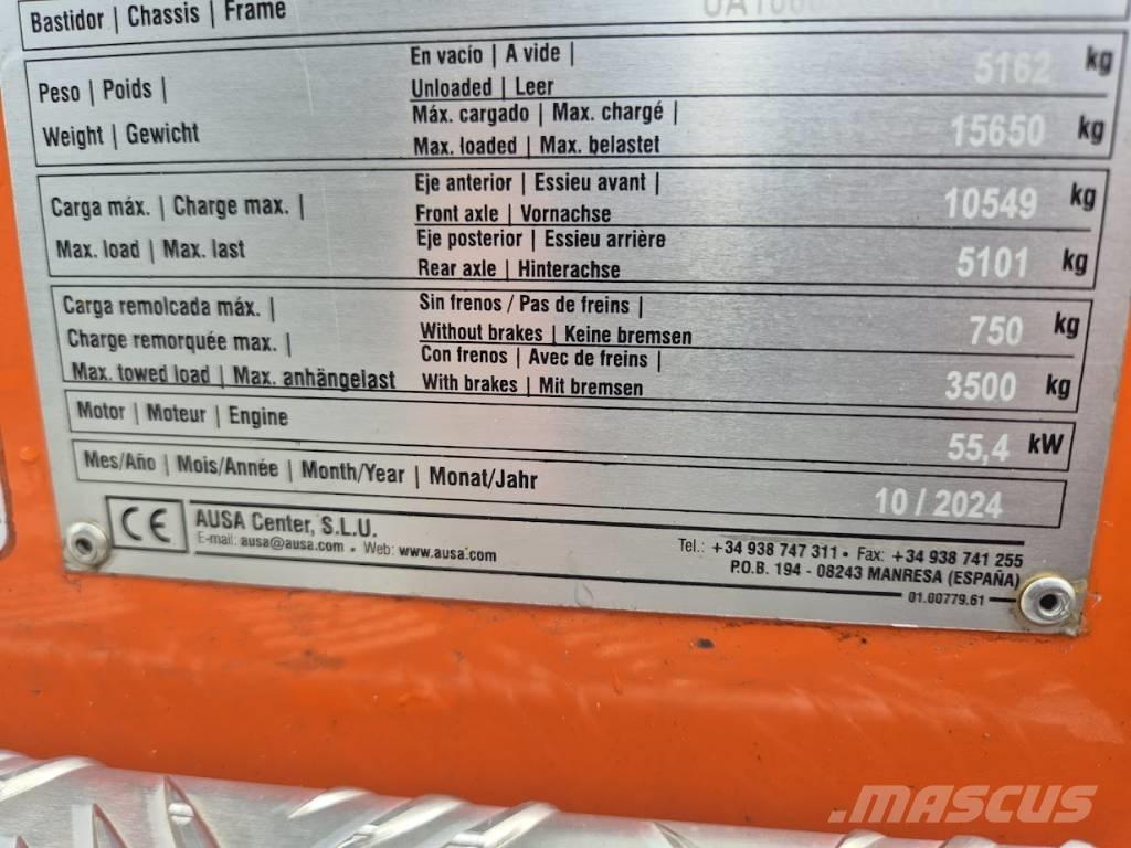 Ausa D1001APG Dumpers de obras