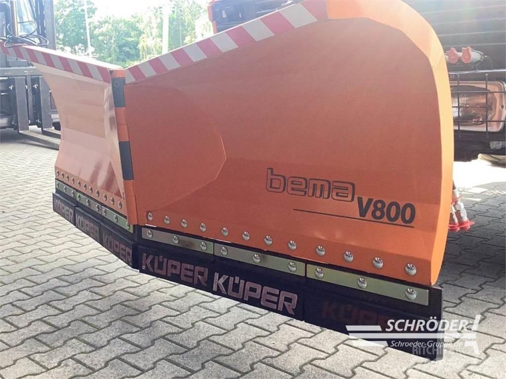 Bema V 800 Lâminas de neve e arados
