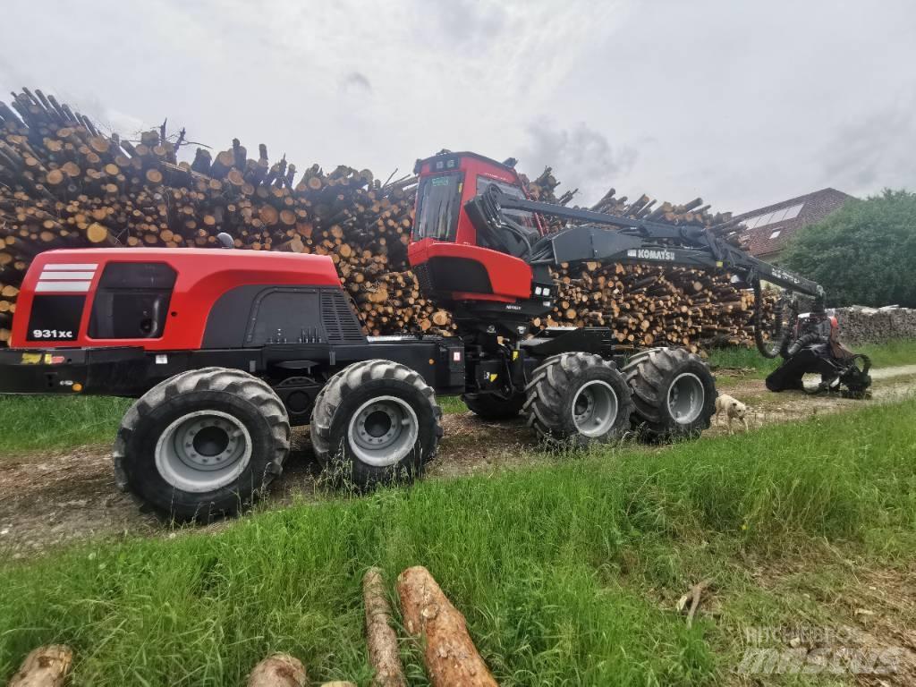 Komatsu 931 XC Processadores florestais