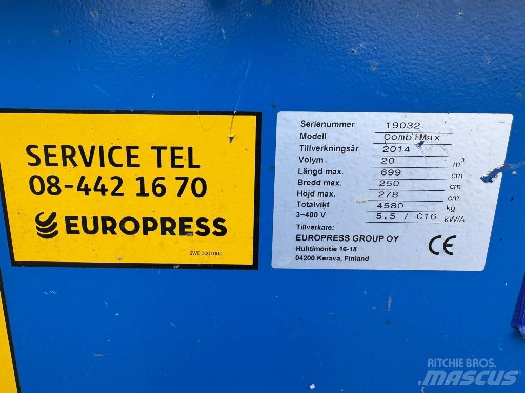 Europress CombiMax Compressores de lixo