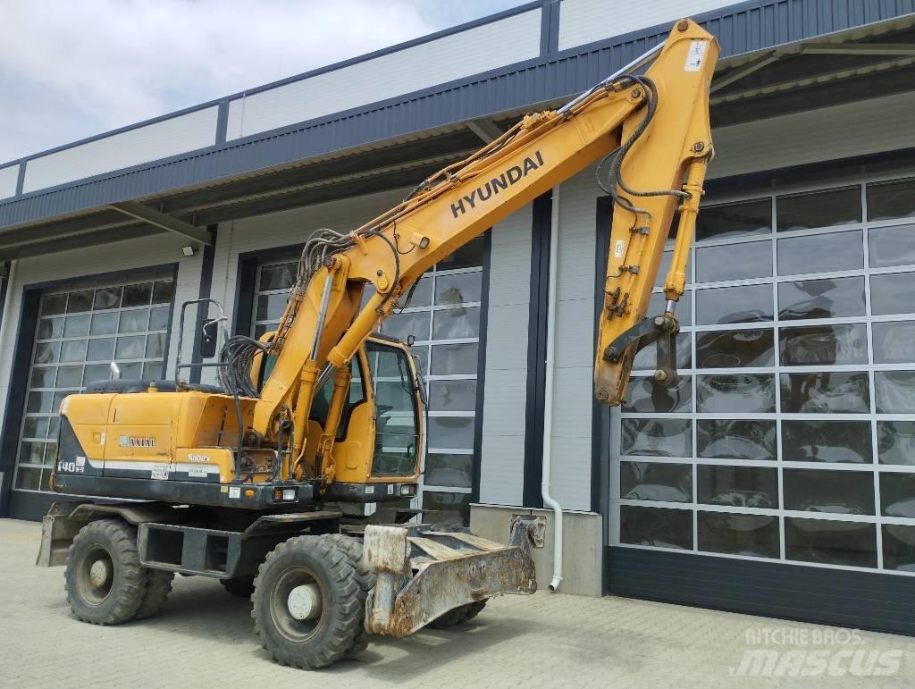 Hyundai 140W Escavadoras Midi 7t - 12t