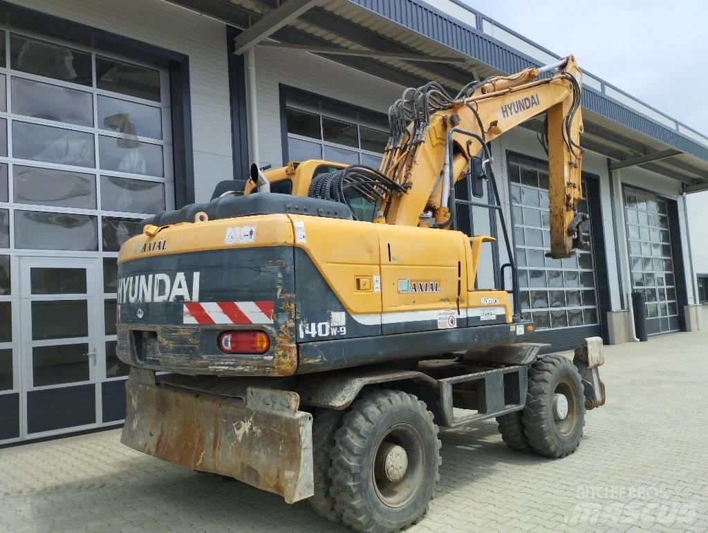 Hyundai 140W Escavadoras Midi 7t - 12t