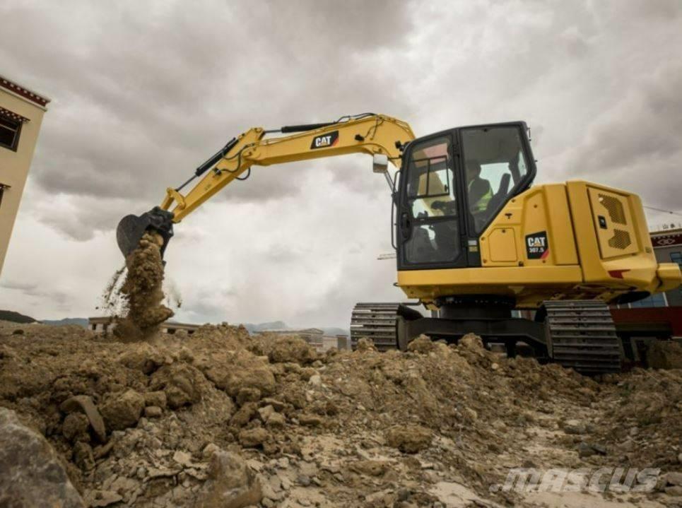 CAT 307,5 UTHYRES Escavadoras Midi 7t - 12t