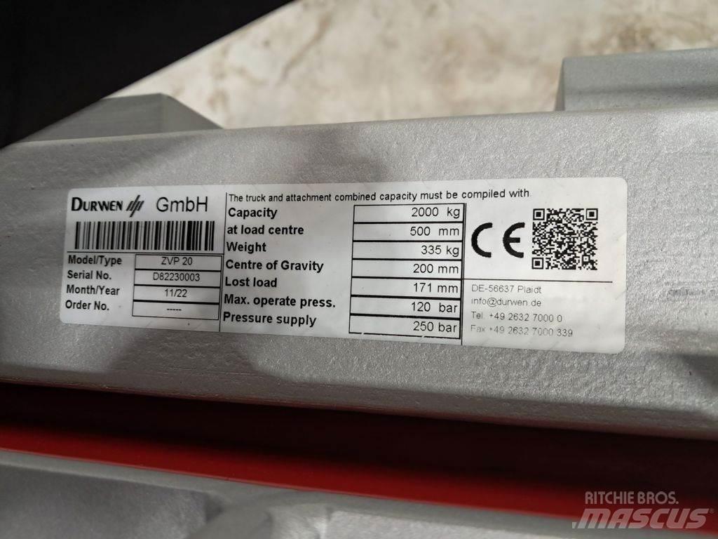 Durwen ZVP20 Grampos de forquilhas