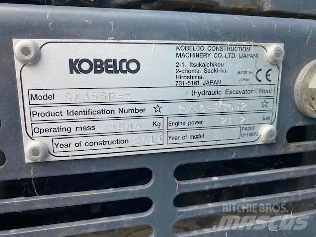 Kobelco SK 35 SR-5 Miniescavadeiras