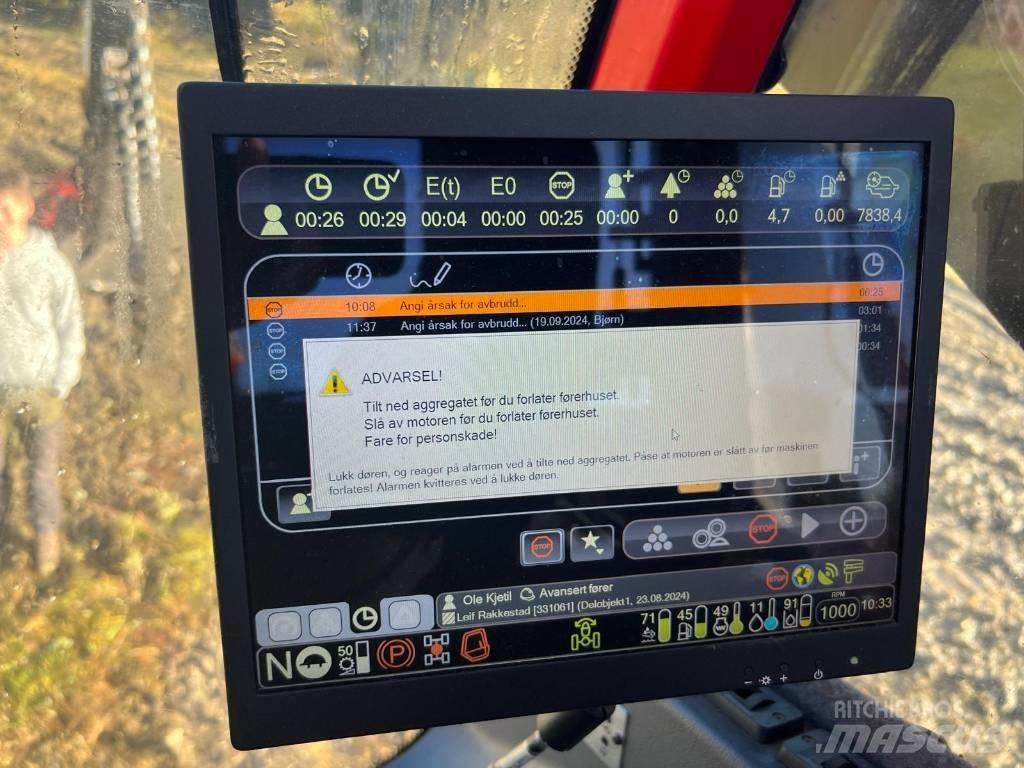 Komatsu 901XC Processadores florestais
