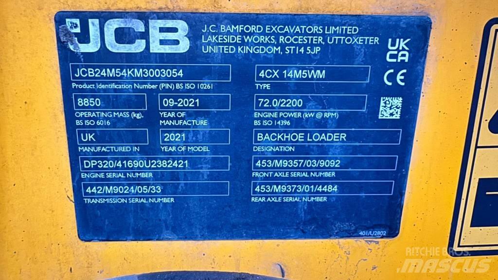 JCB 4 CX Retroescavadeiras