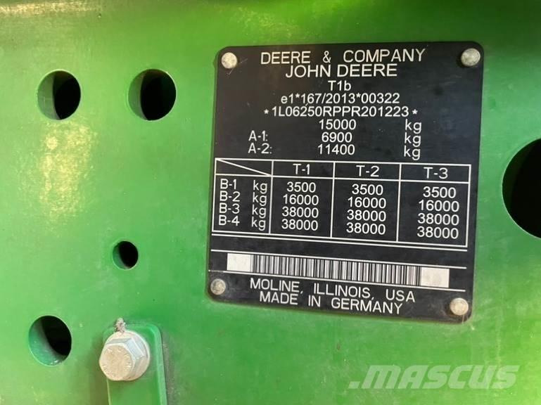 John Deere 6R 250 Tratores Agrícolas usados