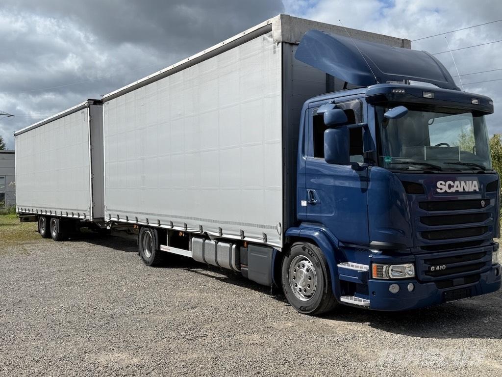 Scania G 410 Camiões caixa cortinas laterais