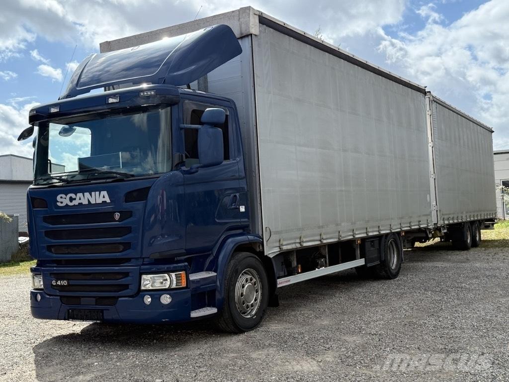Scania G 410 Camiões caixa cortinas laterais
