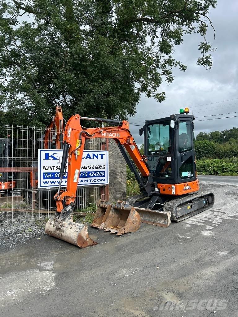 Hitachi ZX 26 U-6 Miniescavadeiras