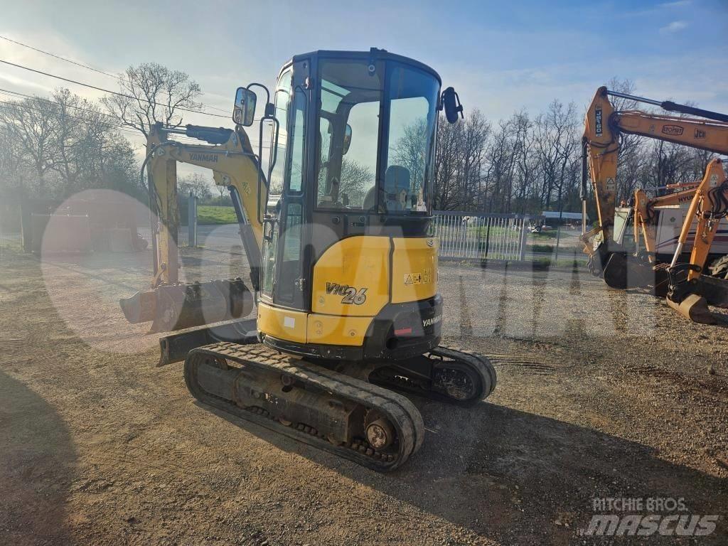 Yanmar Vio 26 Miniescavadeiras