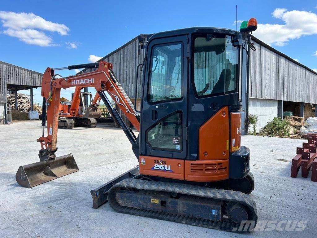 Hitachi ZX 26 U-6 Miniescavadeiras