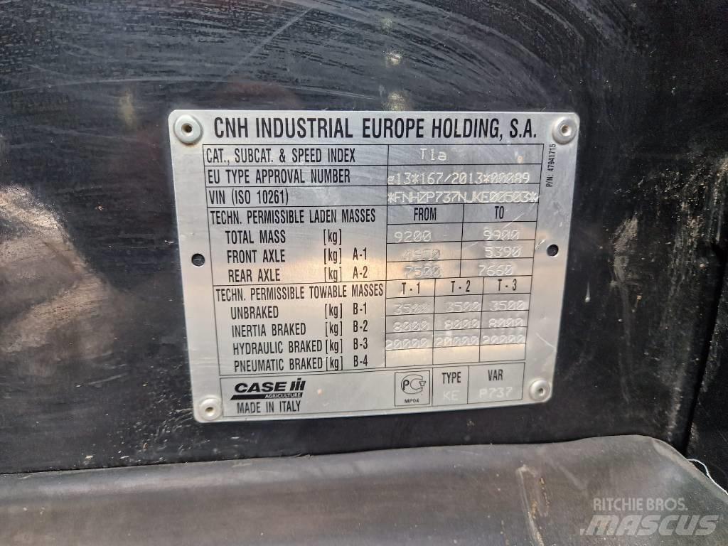 Case IH Farmlift 737 Manipulador telescópico