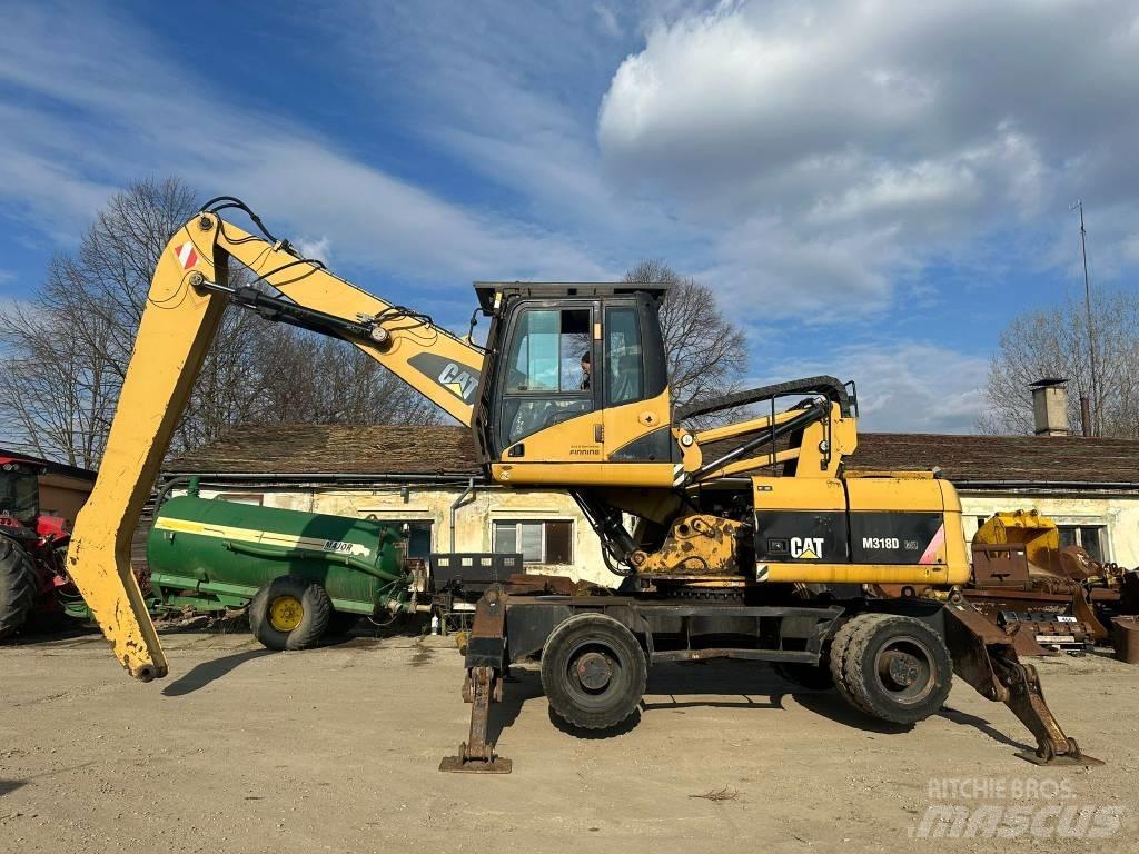 CAT M 318 D MH Manipuladores de lixo / indústia