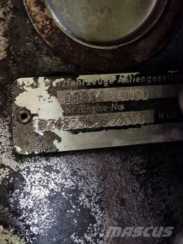 MAN D0834 LOH60 Motores