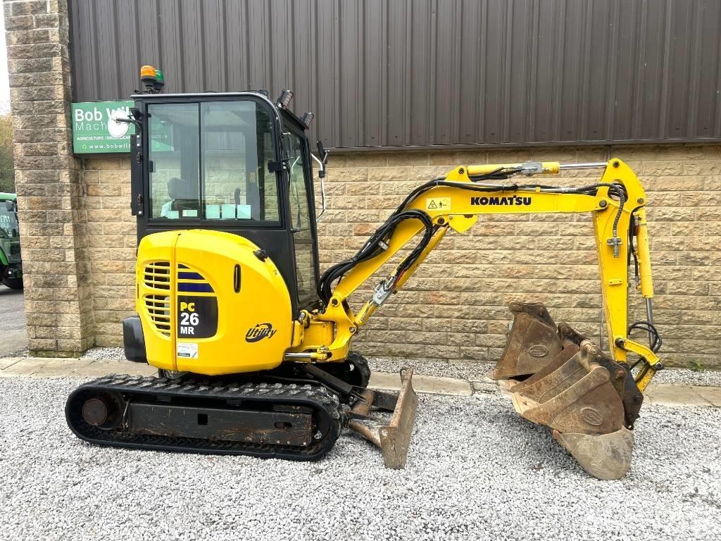 Komatsu PC26MR-3 Miniescavadeiras