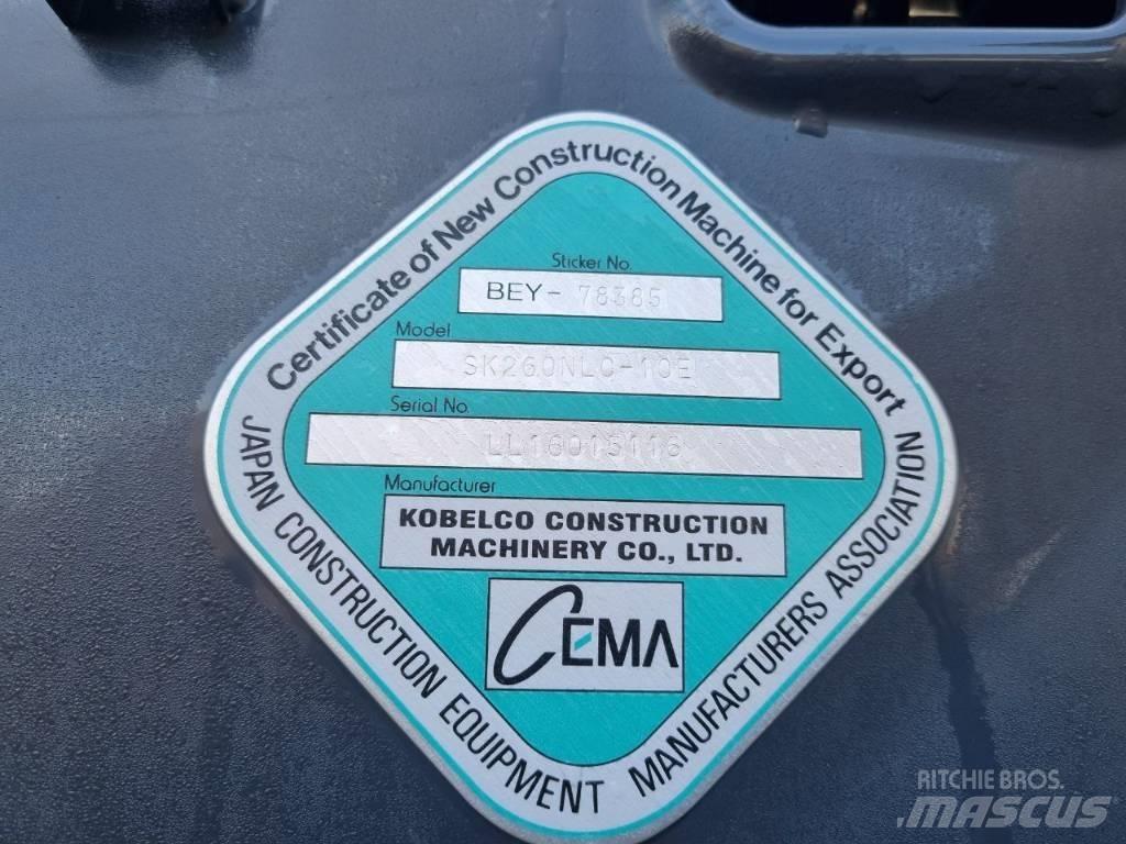 Kobelco SK260NLC Escavadeiras de esteiras