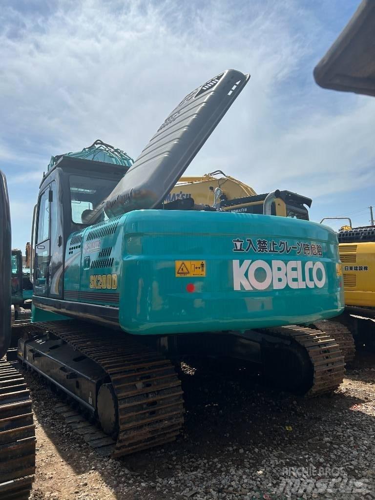 Kobelco SK200D Escavadeiras de esteiras