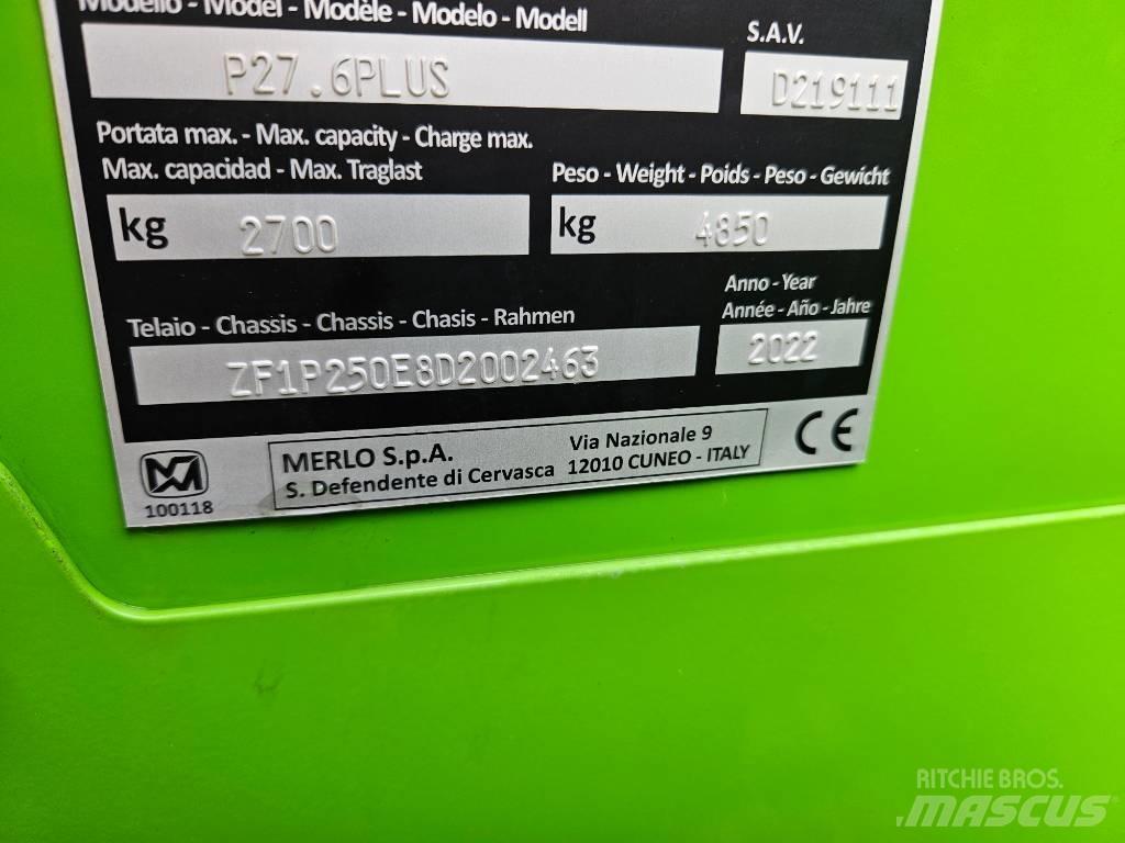 Merlo P27.6 Plus Manipulador telescópico