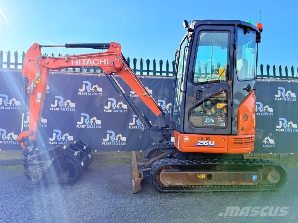 Hitachi ZX 26 U-6 CR Miniescavadeiras