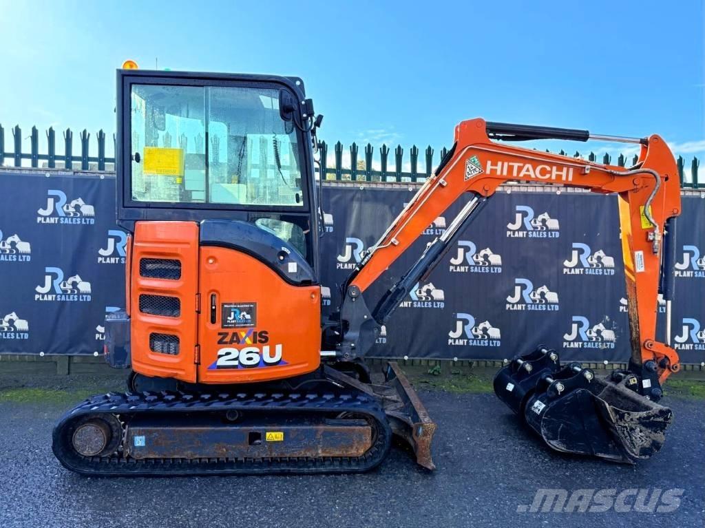 Hitachi ZX 26 U-6 CR Miniescavadeiras