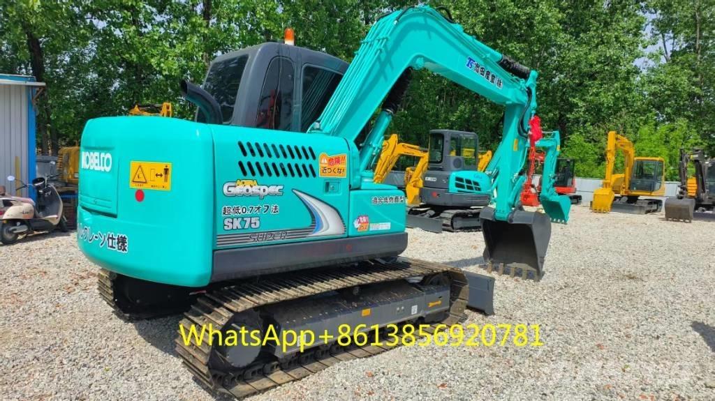 Kobelco SK 75 Escavadeiras de esteiras