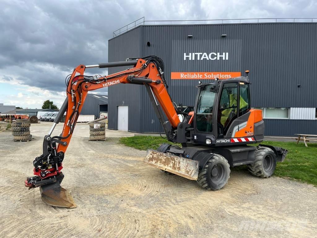 Hitachi ZX95W-7-2P Escavadoras de rodas