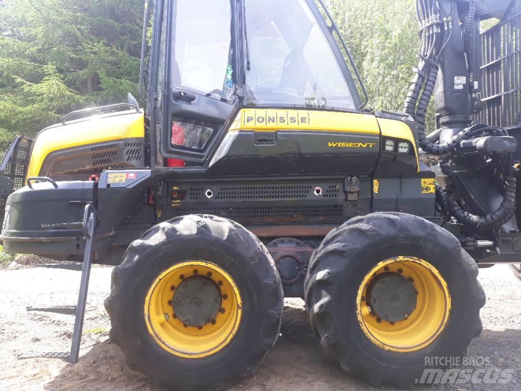 Ponsse Wisent 8W Forwarders florestais