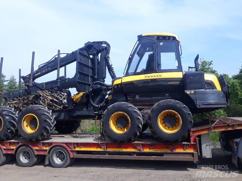 Ponsse Wisent 8W Forwarders florestais
