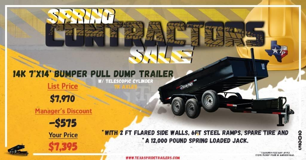 Texas Pride Dump Reboques basculantes