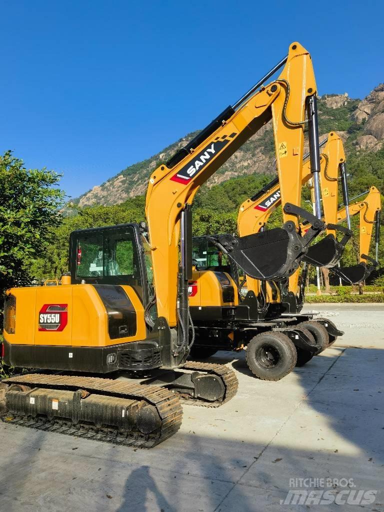 Sany sy55u Miniescavadeiras