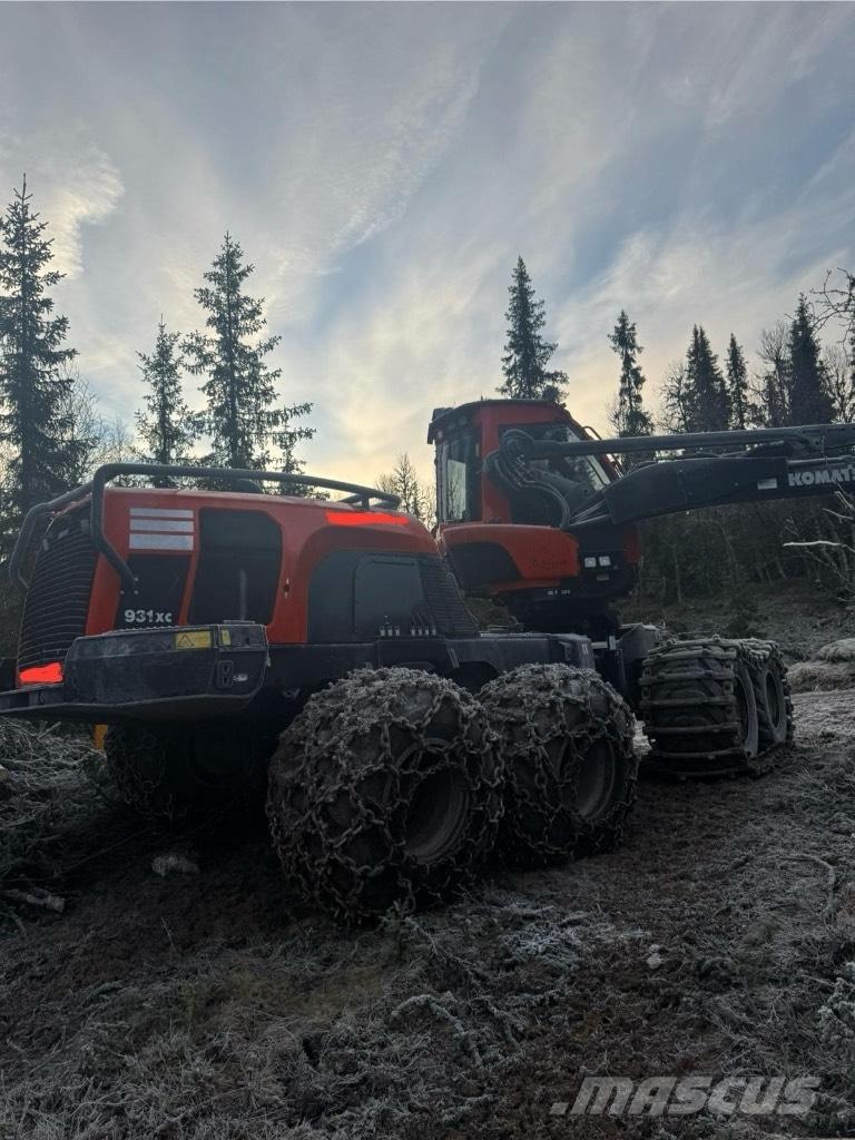 Komatsu 931 XC Processadores florestais
