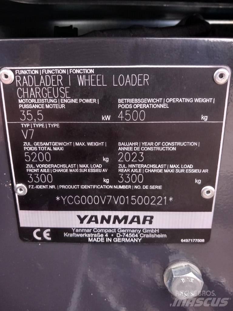 Yanmar V 7 Retroescavadeiras