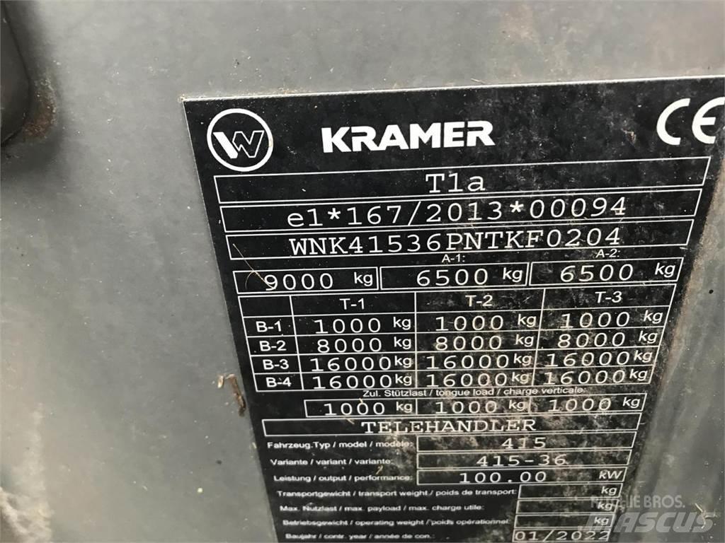 Kramer KT357 Telescópicas para Agricultura