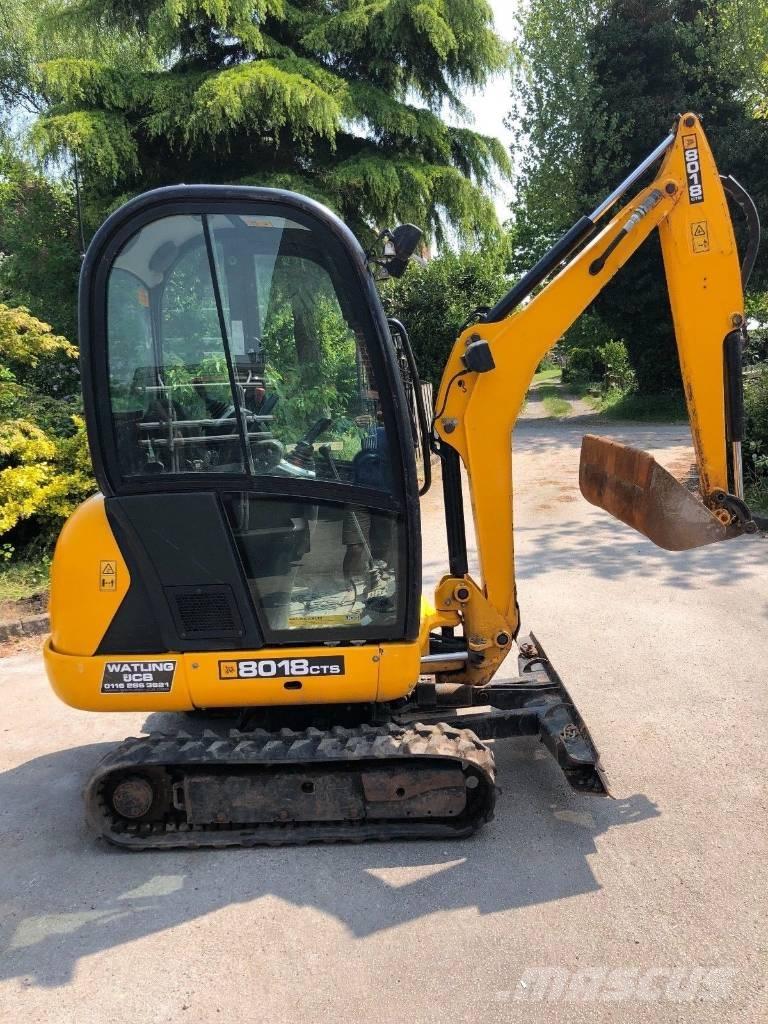 JCB 8018 CTS Miniescavadeiras