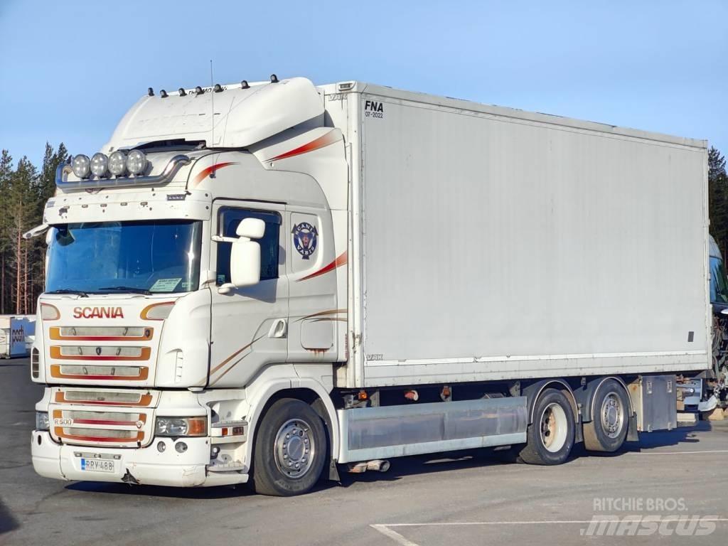 Scania R 500 Caminhões de caixa fechada