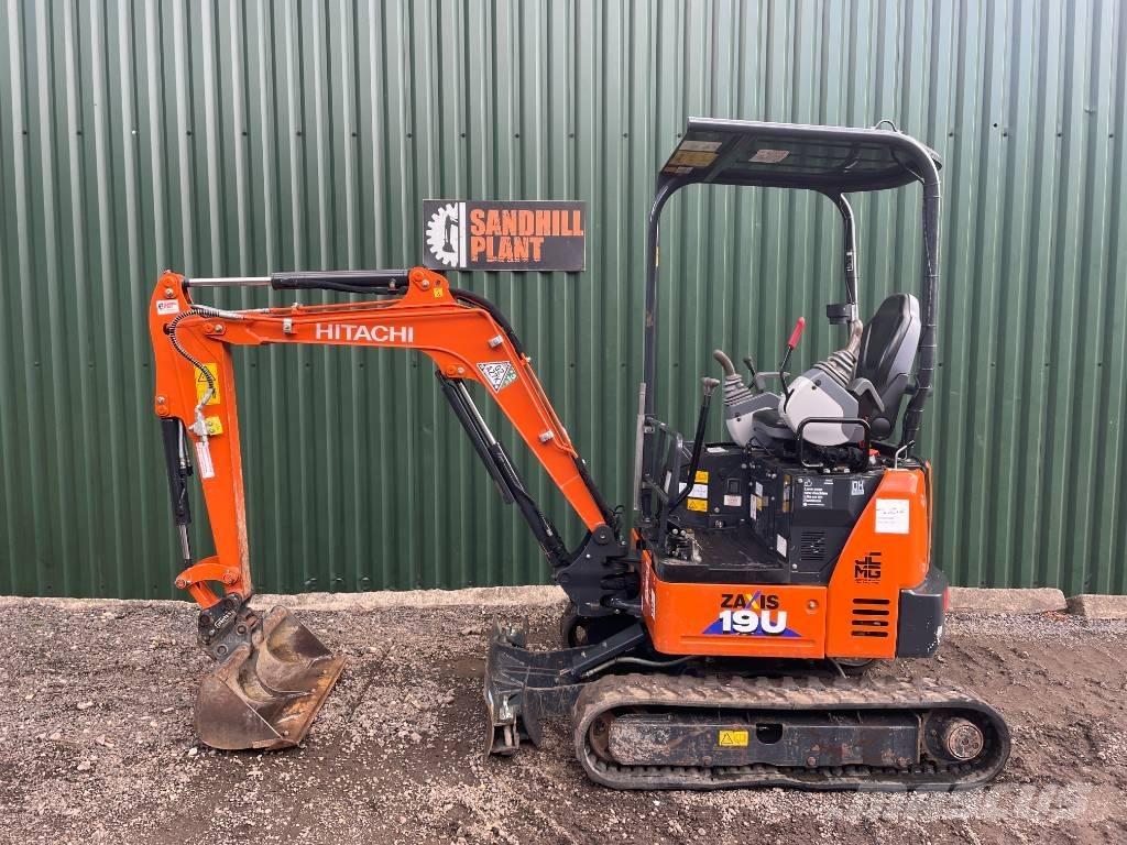 Hitachi ZX 19 U-6 Miniescavadeiras