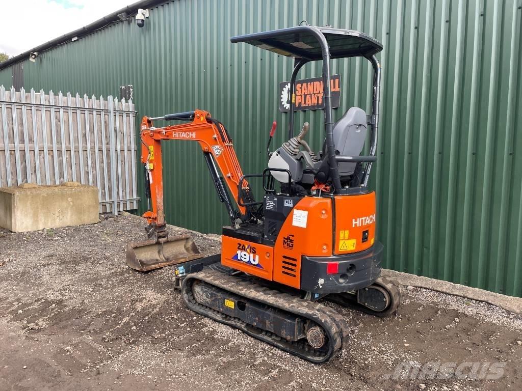 Hitachi ZX 19 U-6 Miniescavadeiras